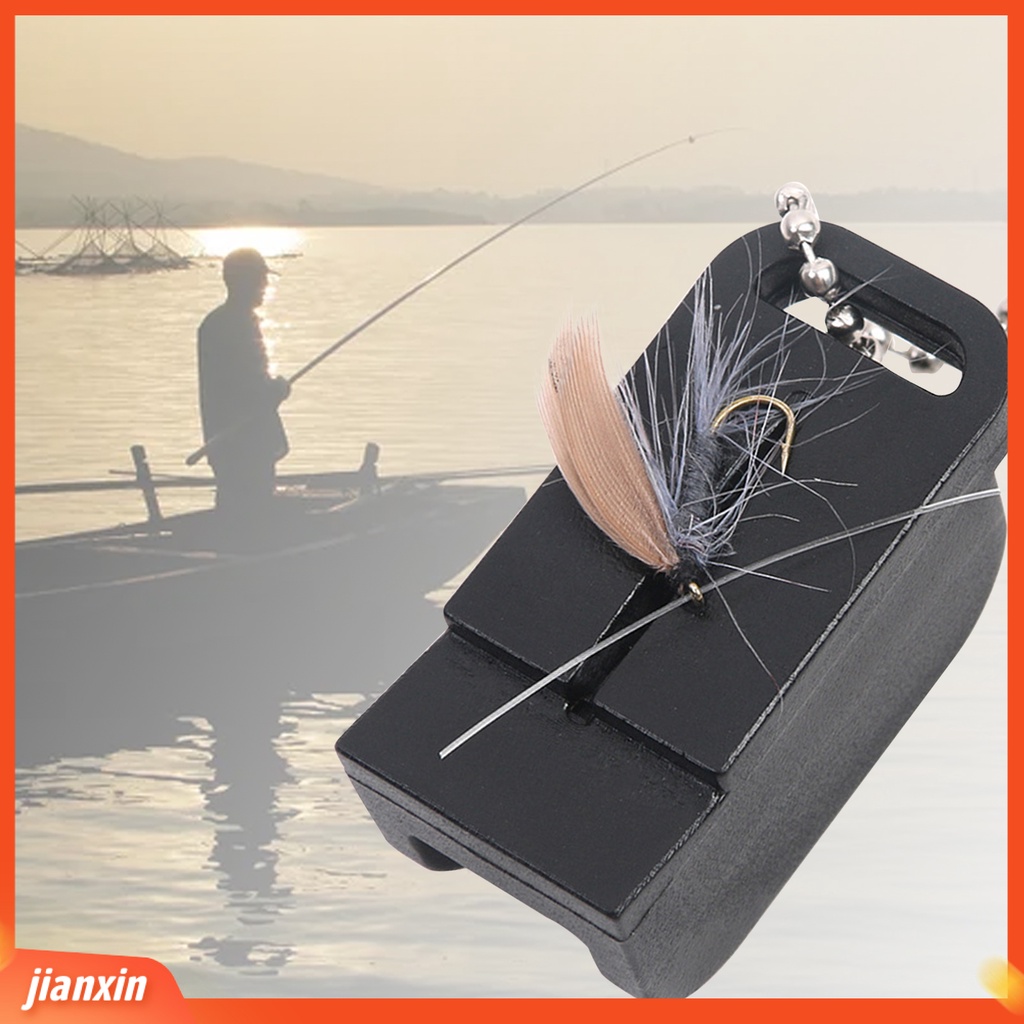 [Jianxin] set Aksesoris Olahraga Outdoor Gearthreader ic Non-Knotted Hitam Dengan Anglers