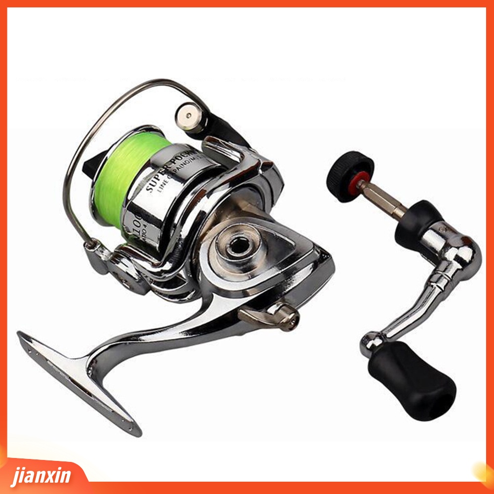 [Jianxin] Fishing Reel / Penggulung Senar Pancing 2 + 1 Ball Bearing Mini Tangan Kanan / Kiri