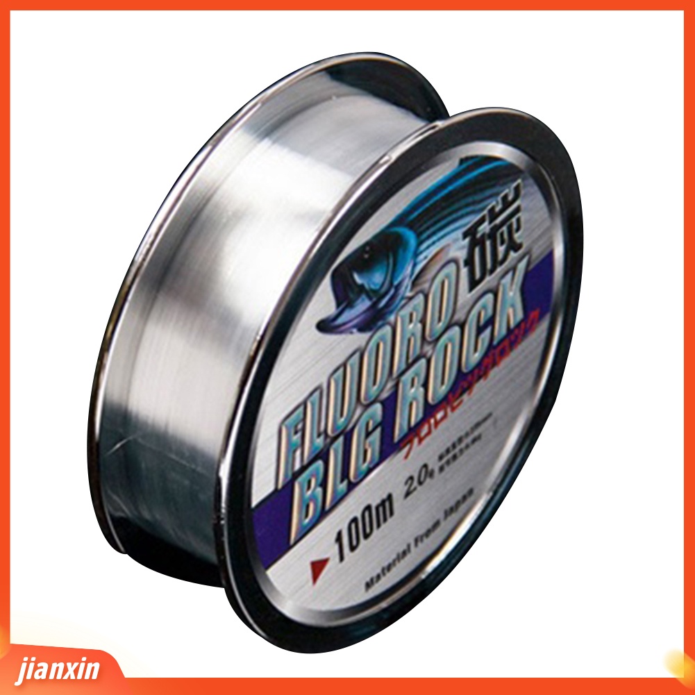 [Jianxin] Senar Pancing 100M 0.104 - 0.552MM Bahan Fluorocarbon Super Kuat