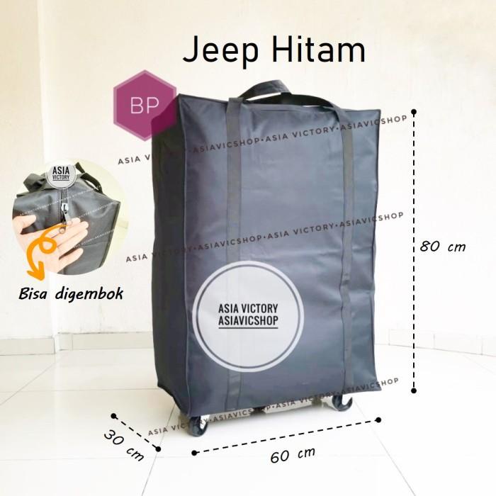 Tas Travel Barang Roda 4 (Bp) Shopping Bag Belanja Lipat Koper