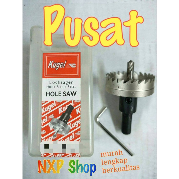 hole saw besi 50mm kugel / holesaw besi 50mm / mata bor besi 50mm