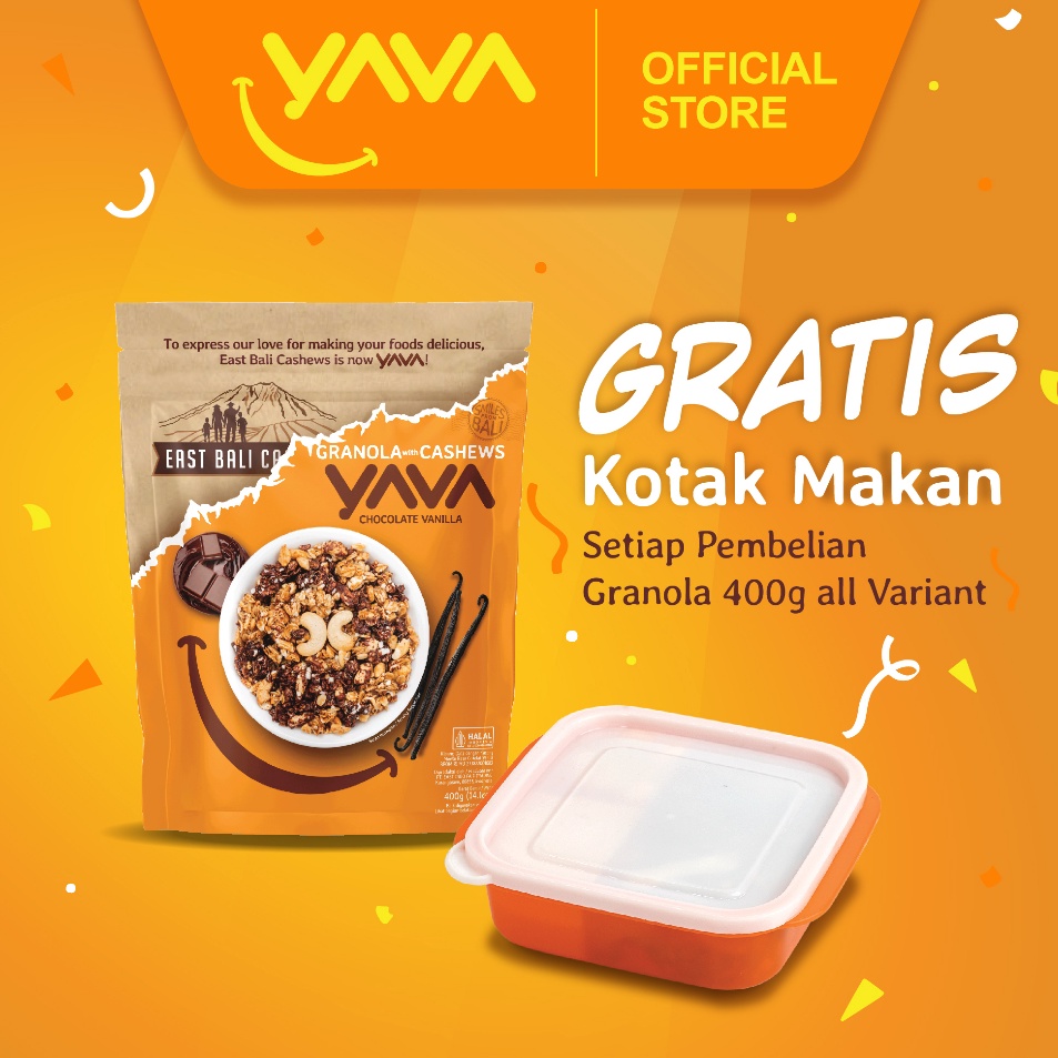 

HOT Product YAVA Granola Chocolate Vanilla 400g !!!