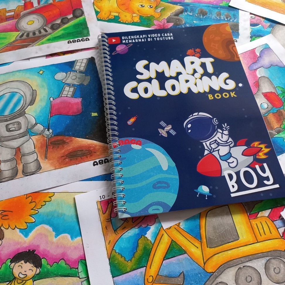 

Kirim Sekarang.. Smart Coloring Book Boy/ Buku Mewarnai Anak SD/ Belajar Mewarnai Teknik Pastel KL6