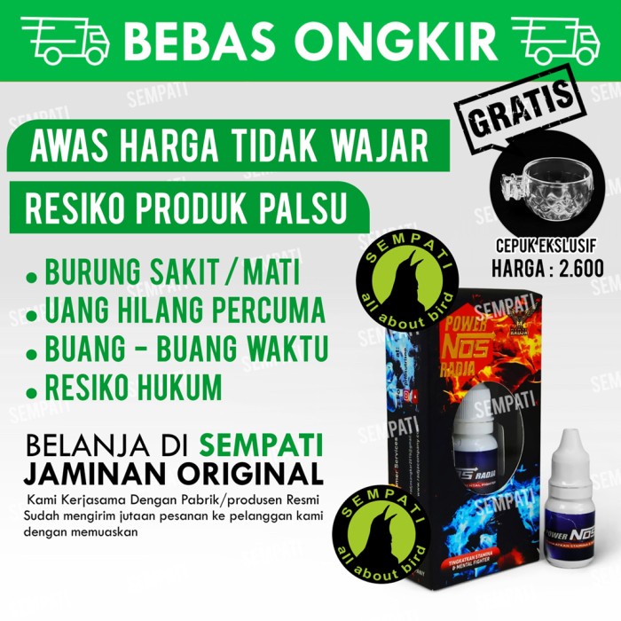 Radja - Power Nos Vitan Burung Power Nos Radja Ggacor Murai Pwnrj