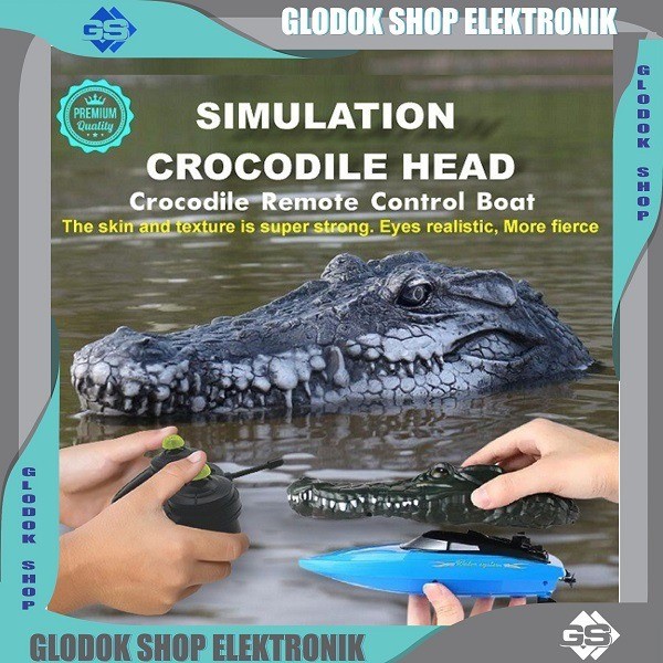 Bestseller Mainan Anak / Mainan Remote Control Remote Buaya / Mainan Kapal Rc