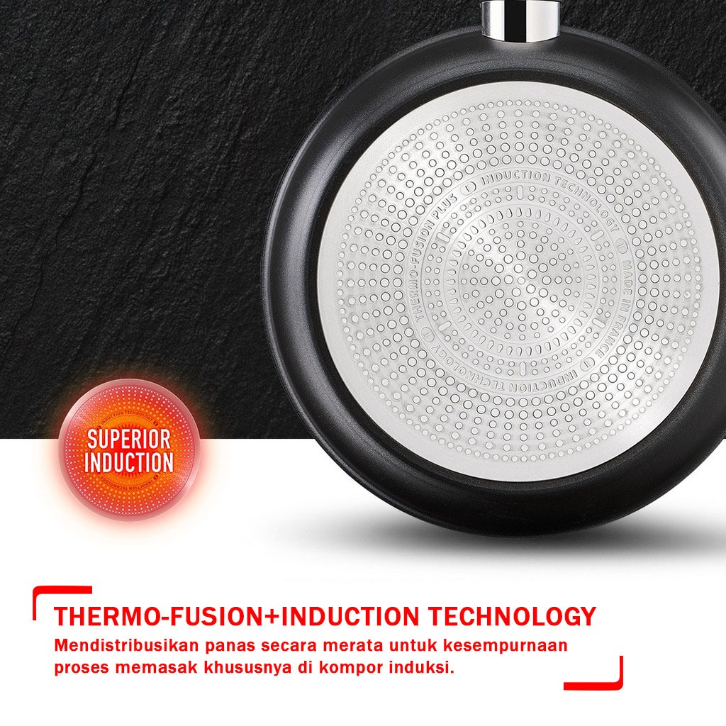 Tefal Unlimited Wokpan 28cm Wajan Anti Lengket Premium