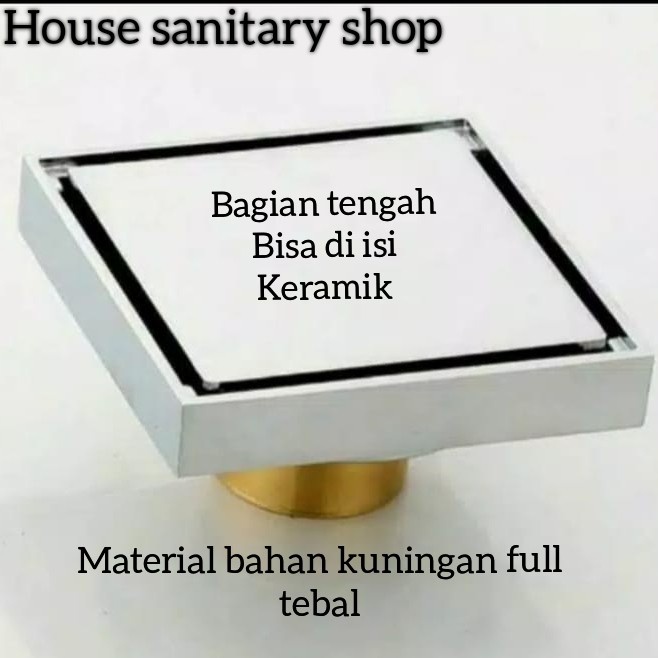 Terlaris Flor Drain/ Smart Drain Saringan Pembuangan Kamar Mandi Kuningan