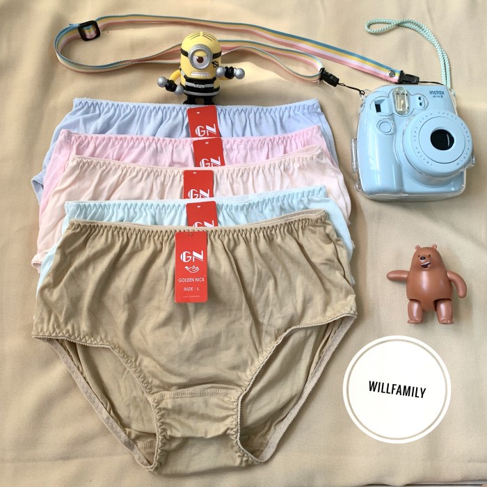 Terlaris Cd Golden Nick 381, Cd Wanita, 6Pc, Golden Nick