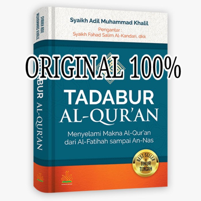 Terlaris Tadabur Al Quran Original Al Kautsar Tadabbur Al Quran