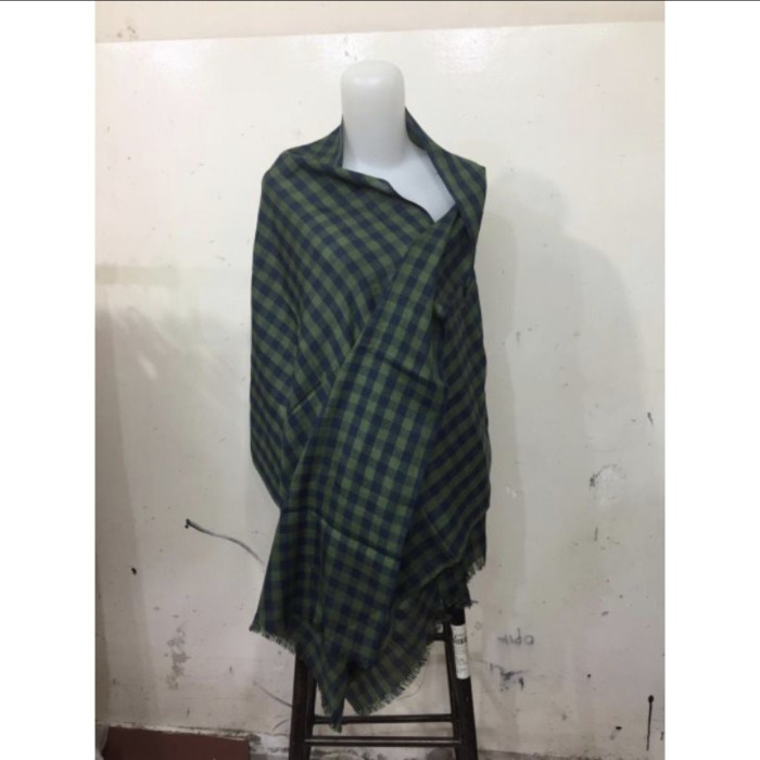 Terlaris Syal Motif Kotak-Kotak Unisex Syal Shawl / Selendang Motif / Pashmina