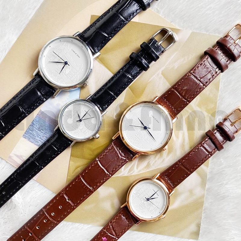 Jam Tangan Pria Fashion Automatic Strap Pu Leather Vintage Casual Anti Air Import/Jam Tangan Couple/Wanita