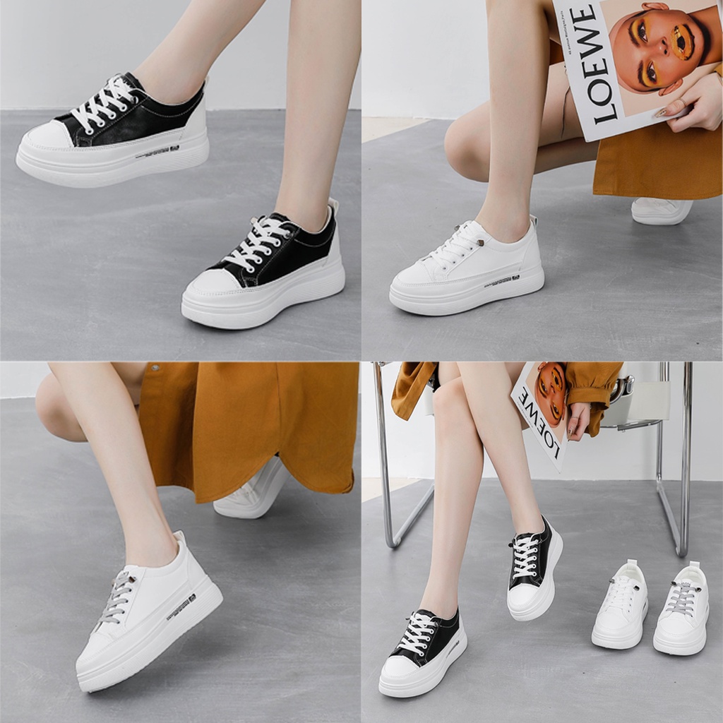 Dokter Sepatu Import - Minji Sepatu Wanita Sneakers Tali Fashion Import Quality Premium 190 - Free Kotak Sepatu!!! Sale!!!