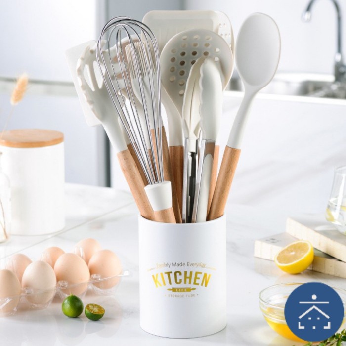 Peralatan Dapur Unik Murah Masak Lengkap Set Aesthetic Sendok
