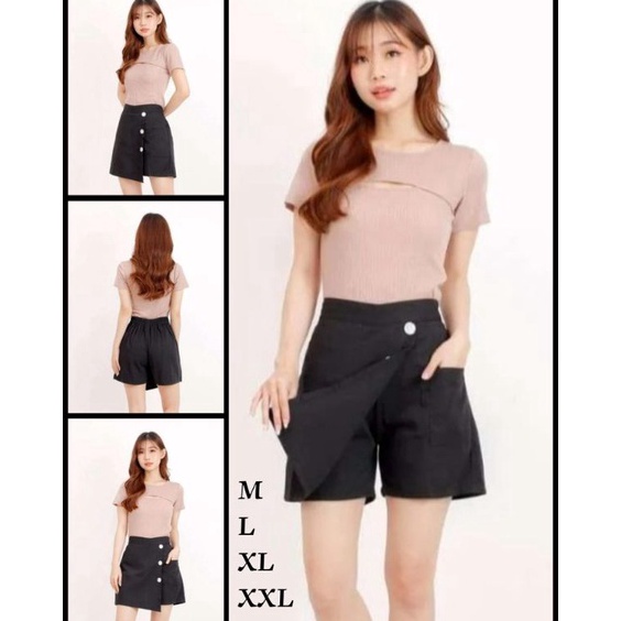 PRODUK KEREN V93 Rok celana/Korean mini skirt/Celana rok jumbo ㊮
