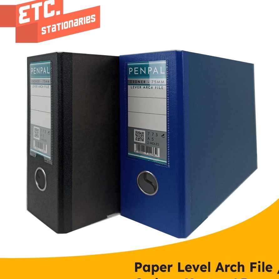 

❄️ READY STOK ❄️ Penpal Paper Lever Arch File / Ordner Kertas A5 PL-773