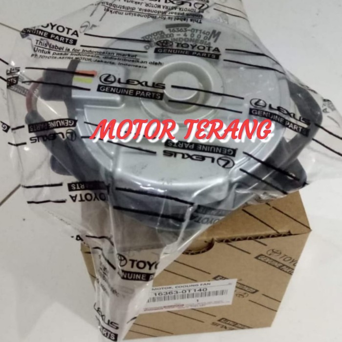 MOTOR FAN RADIATOR TOYOTA COROLLA ALTIS ORIGINAL