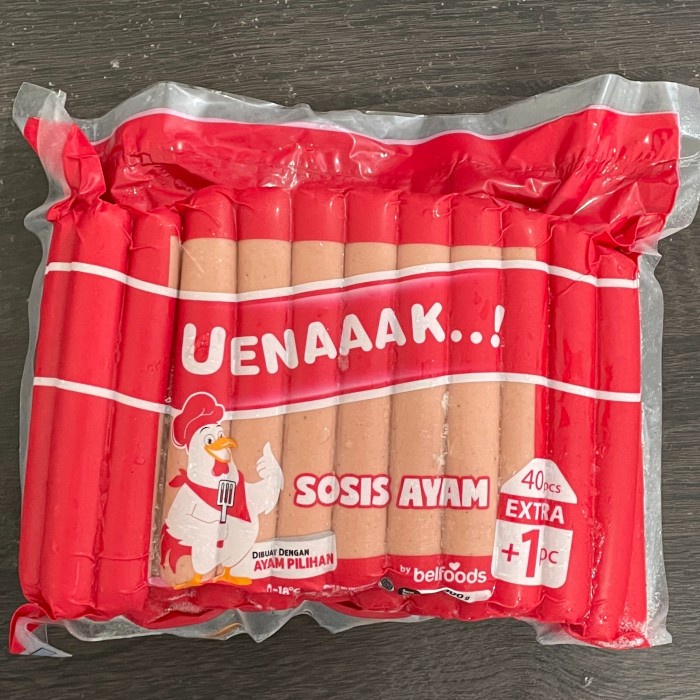 

BELFOODS UENAAAK SOSIS AYAM 950 GRAM BELFOOD UENAAK UENAK