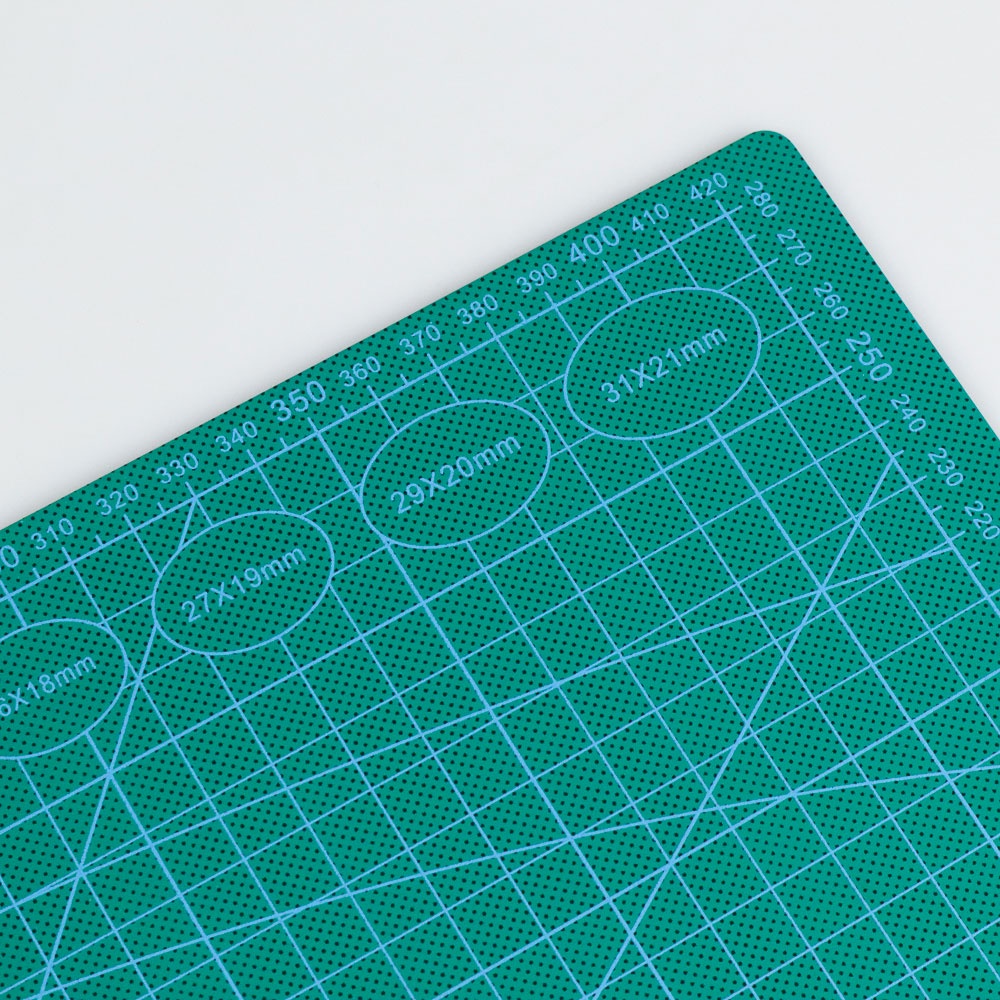 

[KIRIMHARIINI] - TAFFWARE WORK CUTTING MAT PAD A3 45 X 30CM - GREEN