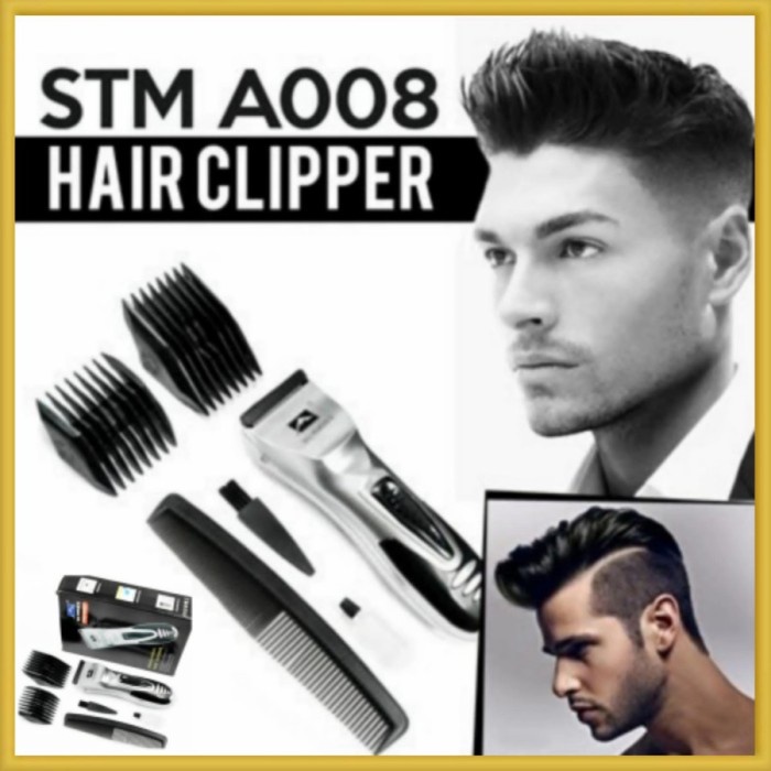 Bestseller Hair Clipper Alat Potong Rambut Alat Cukur Hair Trimmer Stm-A008
