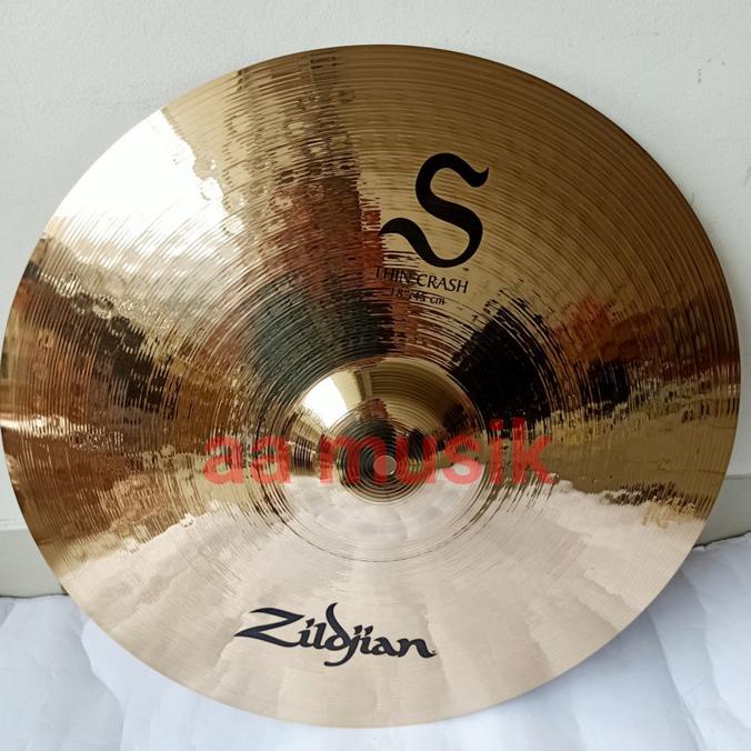 Simbal Zildjian Thin Crash 18 Inch S18Tc Original