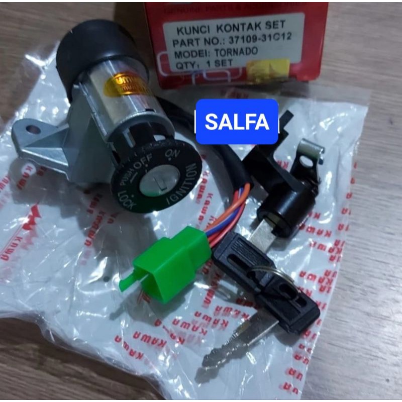Kunci Kontak Set Sadel Jok Tornado Kawa