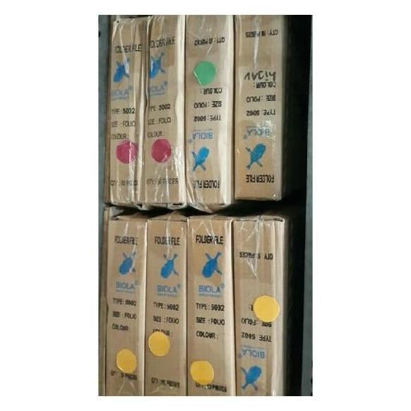 

Stopmap Stofmap BIOLA 5002/Stop Map Kertas 5002 BIOLA/Map Kertas Warna