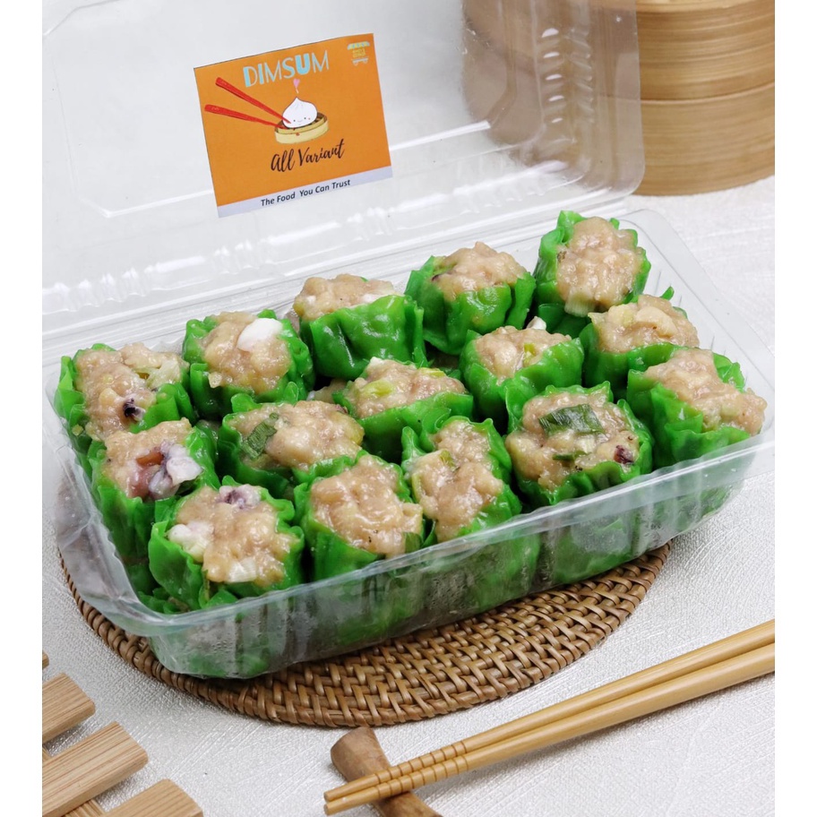 

>D2289) ⭐⭐⭐⭐⭐ dimsum siomay cumi isi 10