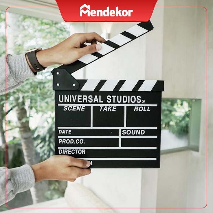 

Bestseller Otangale Clapper Board Properti Foto Papan Sutradara Hiasan Film Unik