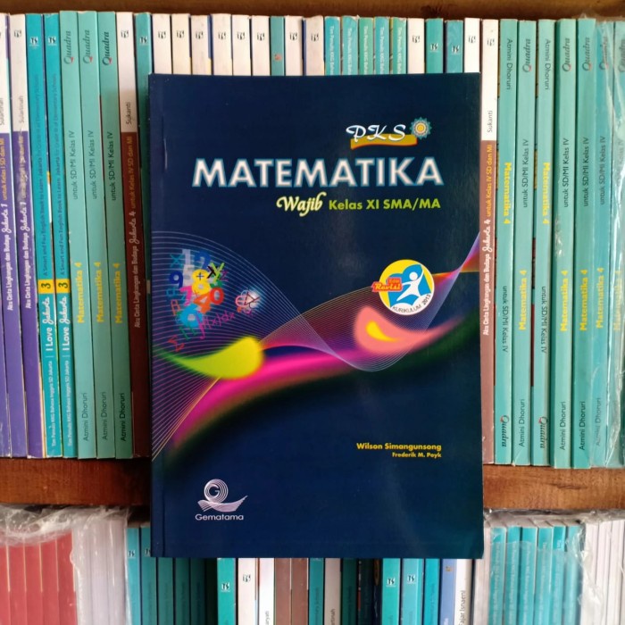 PROMO BUKU PKS MATEMATIKA KELAS 2 / XI 11 SMA WAJIB GEMATAMA TERLARIS