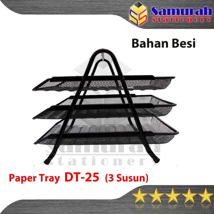 

Terlaris Rak Document Tray Besi 3 Tingkat Dt 25 Joyko / Rak Dokument Kertas 3 Susun