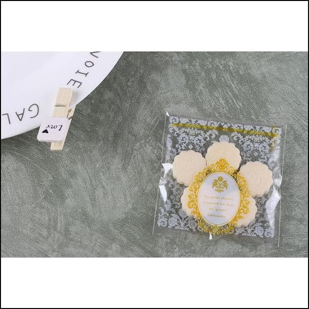 

PLASTIK FANCY COOKIES - KUE - PERMEN - ACCESSORIES BAROQUE LACE 10X10 Terlaris