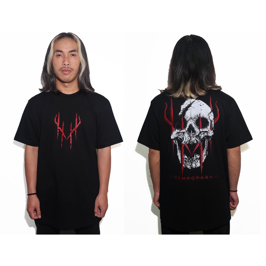METAFORA T-shirt Temporary / baju hitam / baju premium / baju street wear / baju distro / unisex / b