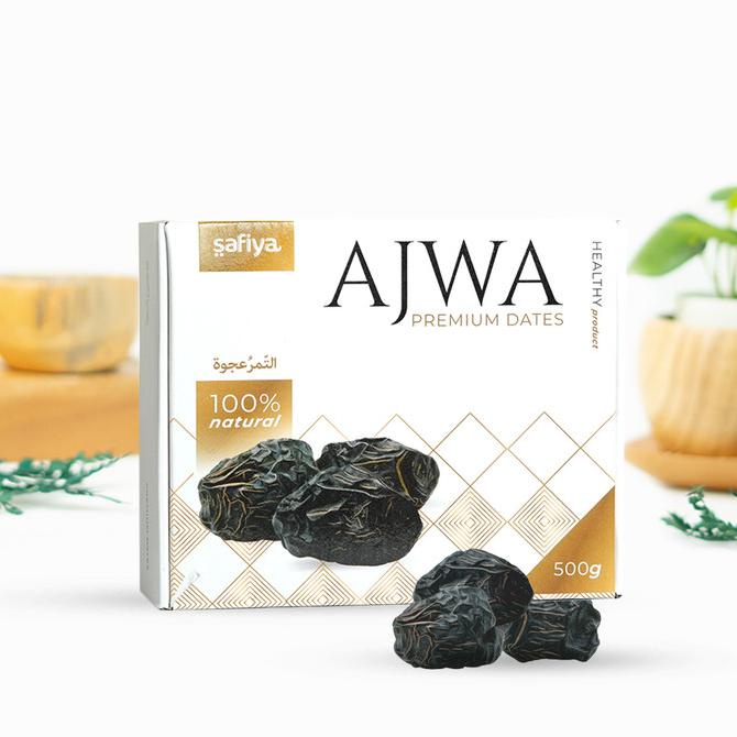 

Kurma Ajwa Super 500 Gr Premium Original Saudi Oleh Oleh Haji