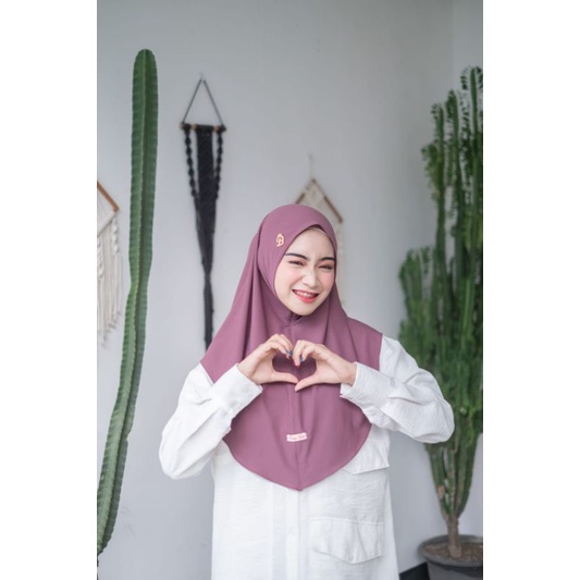 Bergo halimah/instan jersery/bergo instan