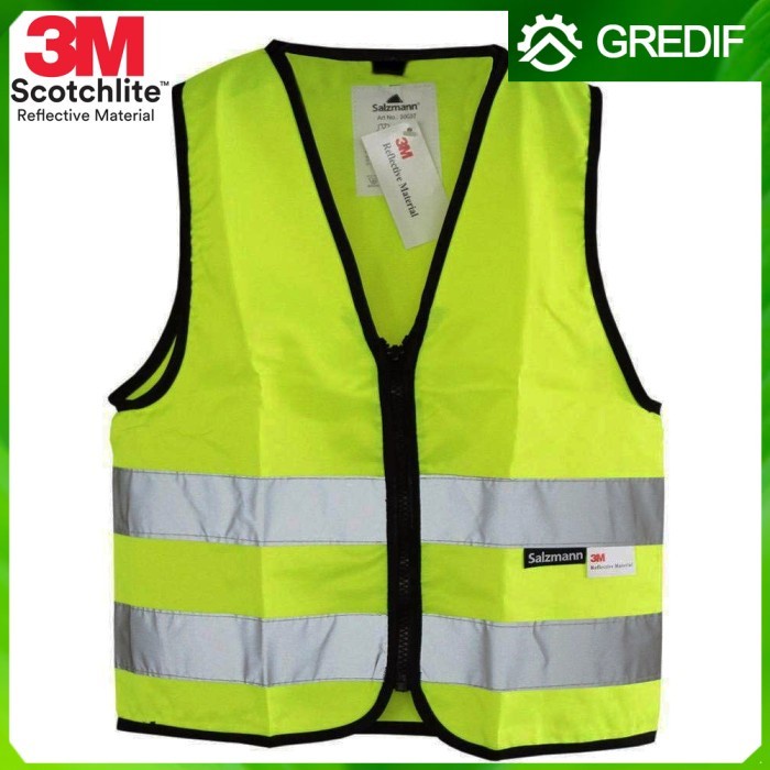 Terlaris 3M Rompi Safety Life Vest Anak Baju Proyek Lapangan Reflektif Keamanan