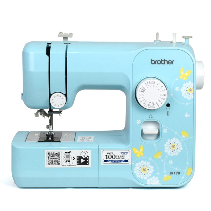 Terlaris Mesin Jahit Brother Jk17B / Jk-17B Portable Multifungsi