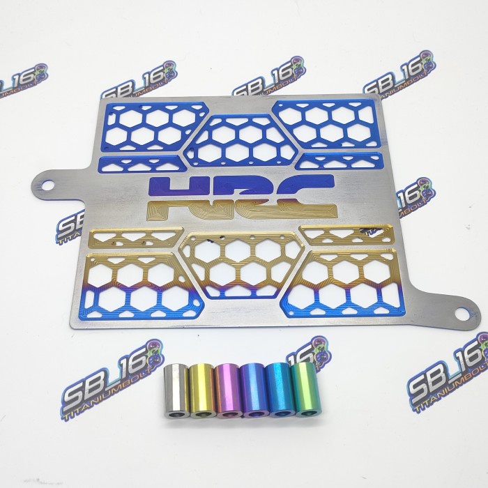 COVER RADIATOR VARIO/PCX/ADV 150 TITANIUM