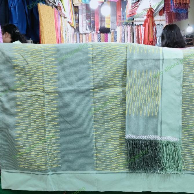 sarung murah sibolang rasta warna hijau sage
