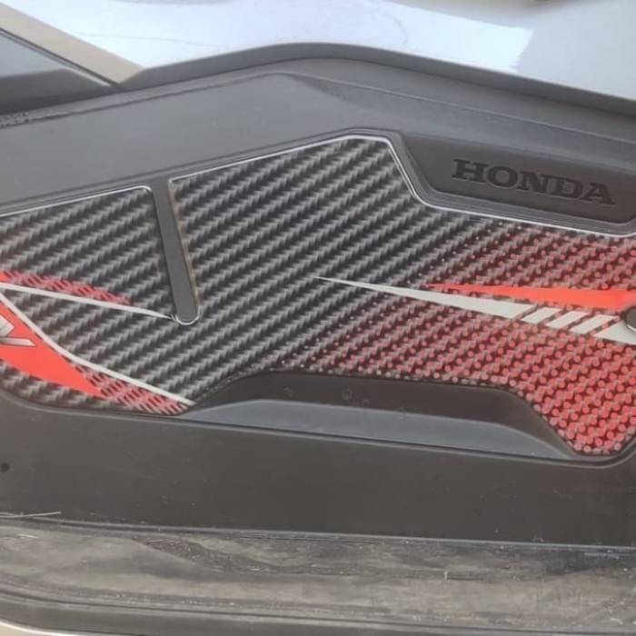 stiker timbul resin sidepad/samping footstep ADV 150 kualitas joss