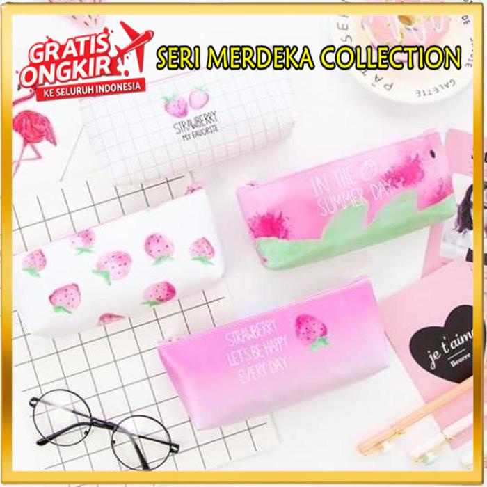 

TEMPAT PENSIL STRAWBERRY DISKON GEDE