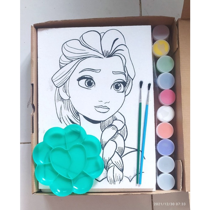

Best Seller Painting Kit Paket Melukis Anak Styrofoam Sterofoam