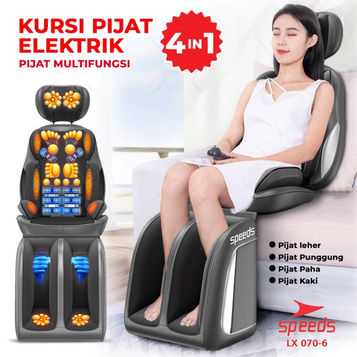 Kursi Pijat Elektrik Kursi Pijat Mobile Alat Pijat Elektrik 070-6