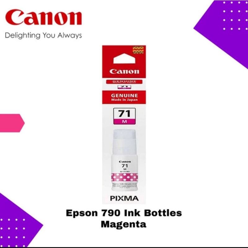 Tinta Canon GI-71 (1Set) Refill Ink Printer G1020 G2020 G3020 G4020