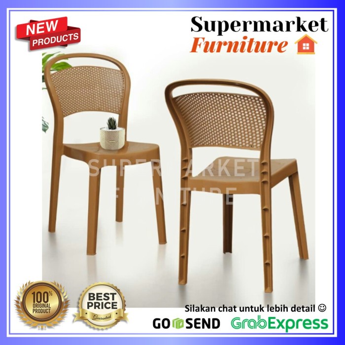 Terlaris Kursi Plastik Rotan Anyaman Olymplast Ol 209 R