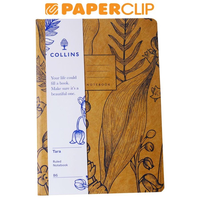 

Terlaris Notebook B6 Collins Tara Ta1B6R.90 Brown