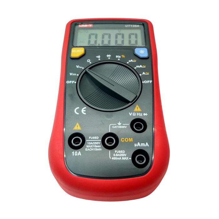 MUST HAVE MULTITESTER UNI-T UT136A MULTIMETER UNIT UT 136A TESTER DIGITAL TERLARIS