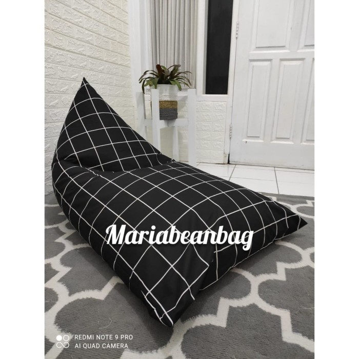 Terlaris Bantal Cafe Bean Bag Jumbo Dewasa Segitiga Bantal Santai Bean Bag