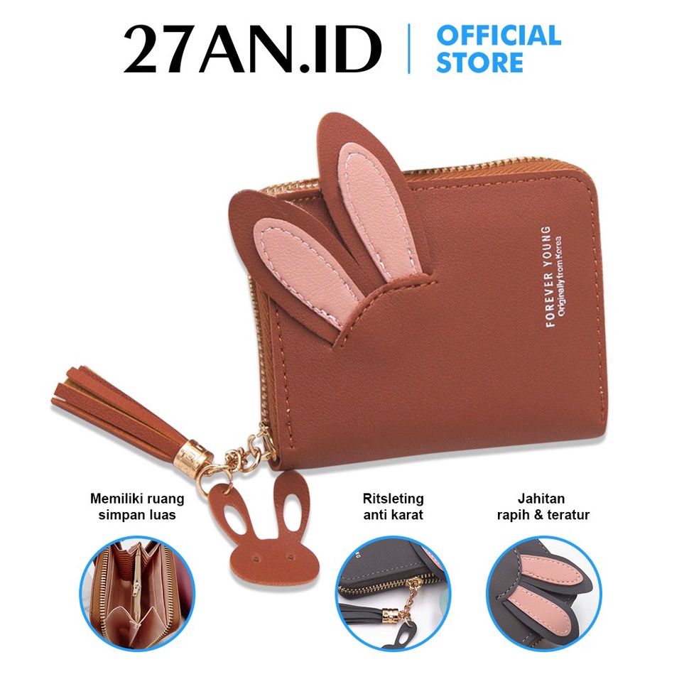 ✔️  (27AN.ID) Dompet Koin Wanita D17 Fashion Korea Trendy