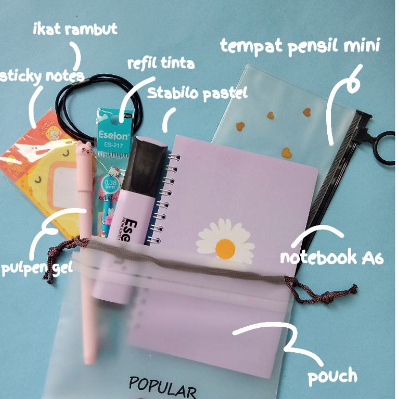 

Ready serbagemes88 - (PART 1) PAKET ALAT TULIS 8IN1 / STATIONERY SET FANCY / ALAT TULIS SET / STATIONERY SET 94