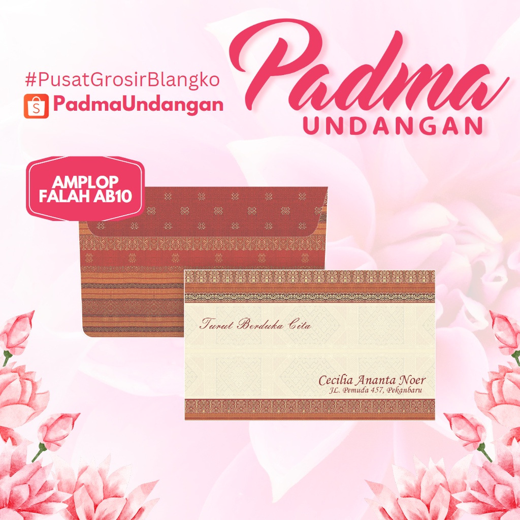 

Amplop Falah AB-10 | PadmaUndangan